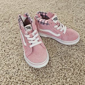 Toddler size 8 vans never worn